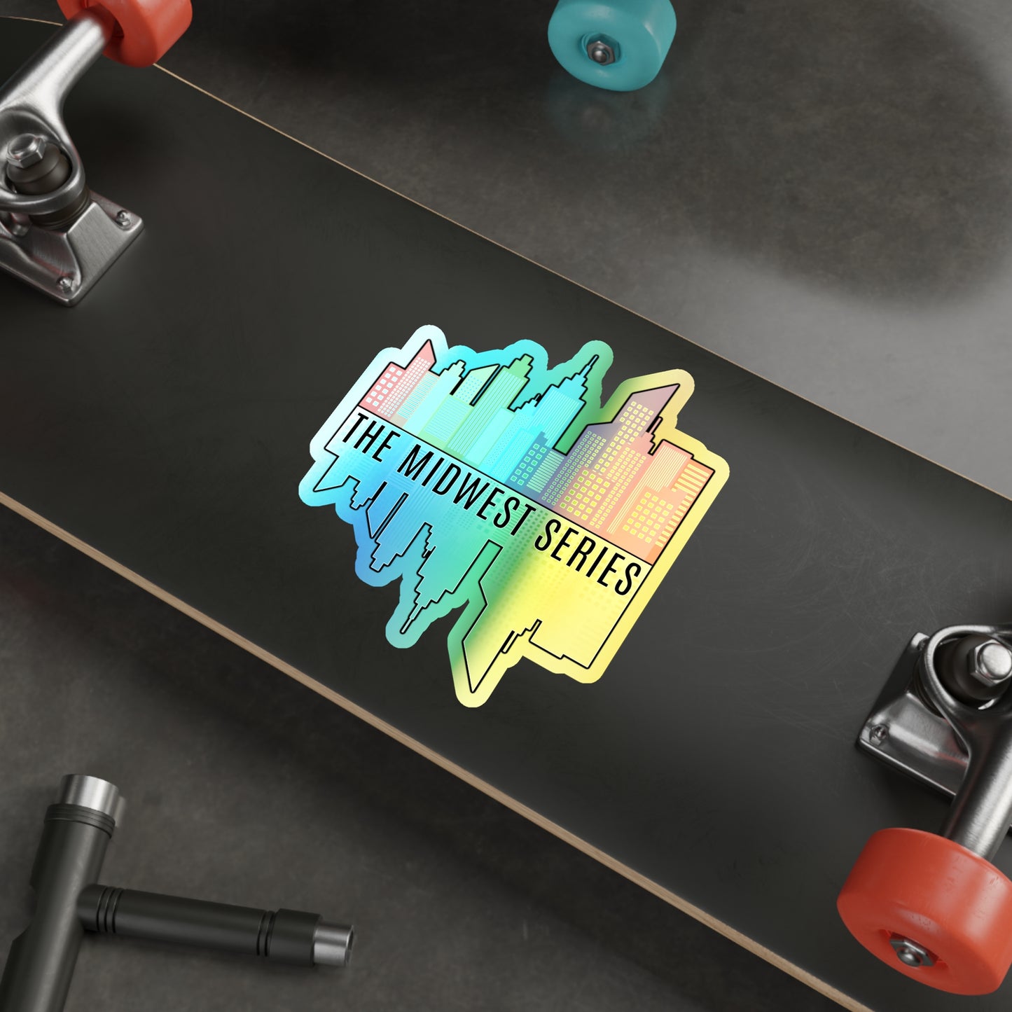 The Midwest Series Holographic Die-cut Stickers