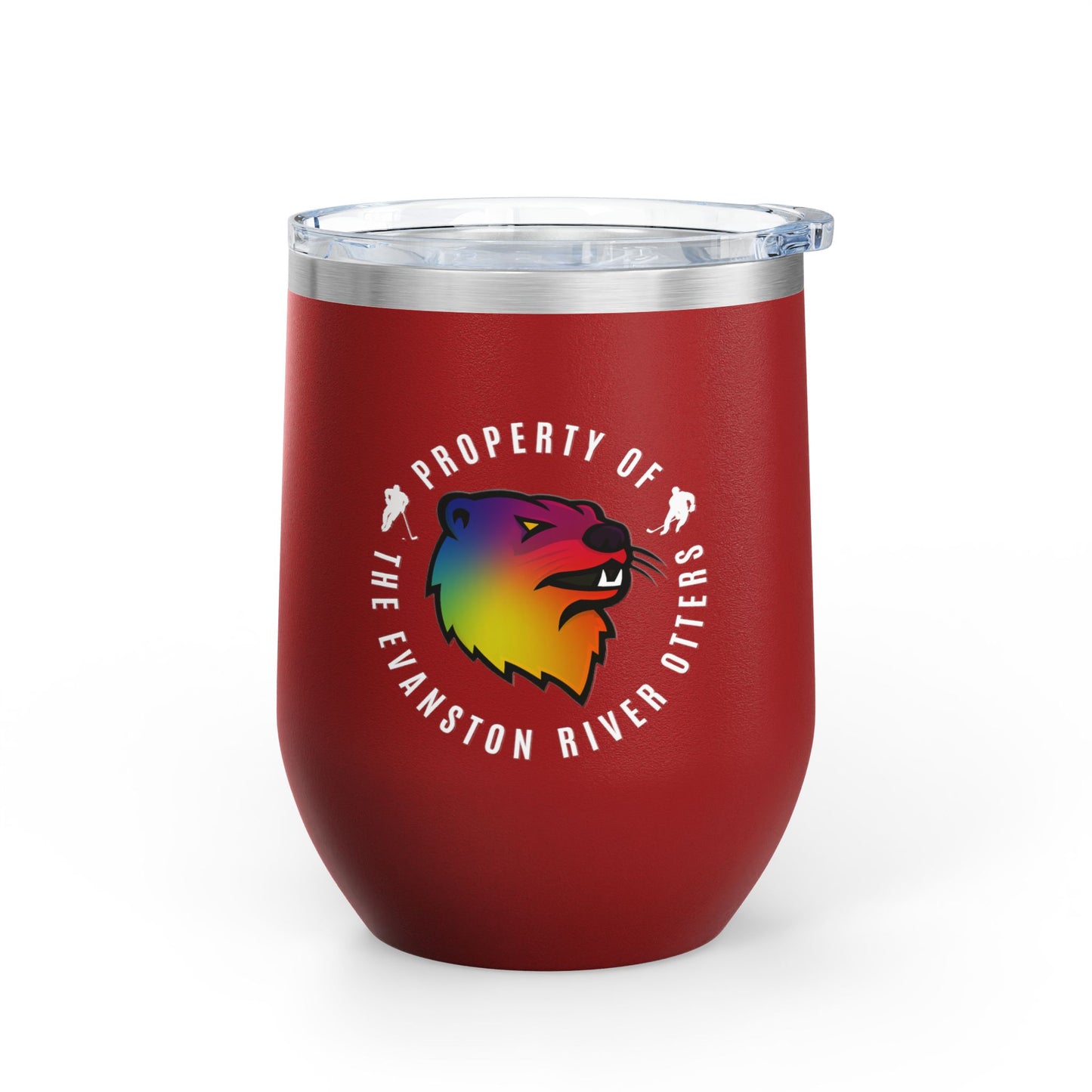 Pride Logo - Evanston River Otters Insulated Tumbler, 12oz