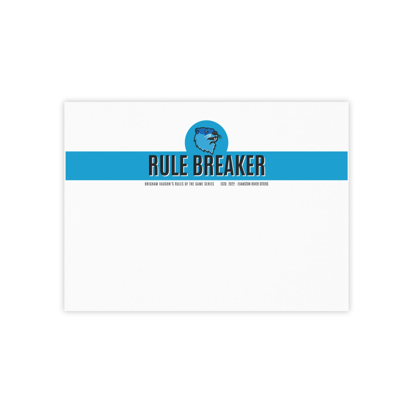 Rule Breaker Sticky Note Pad