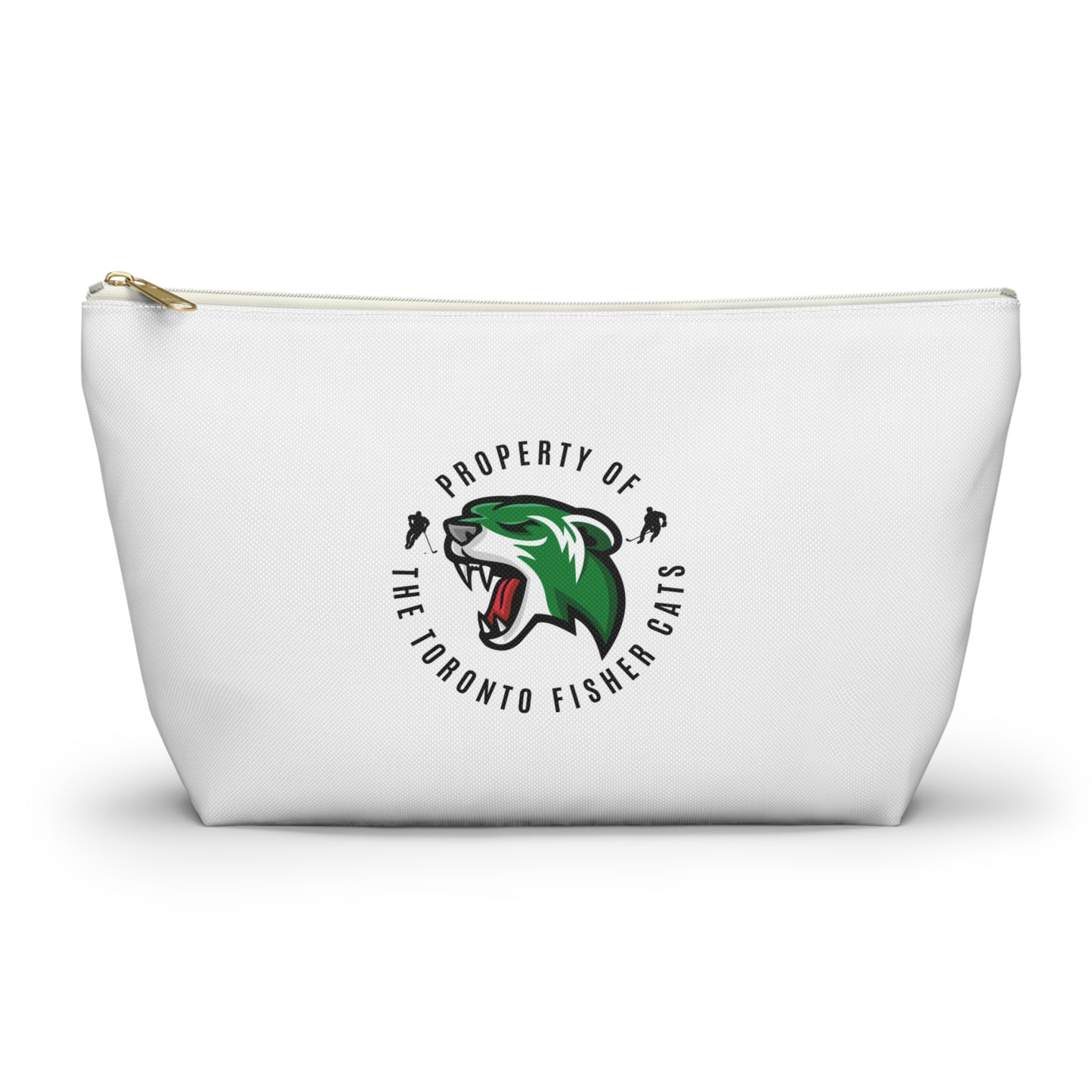 Property of the Toronto Fisher Cats Accessory Pouch w/ Flat Bottom