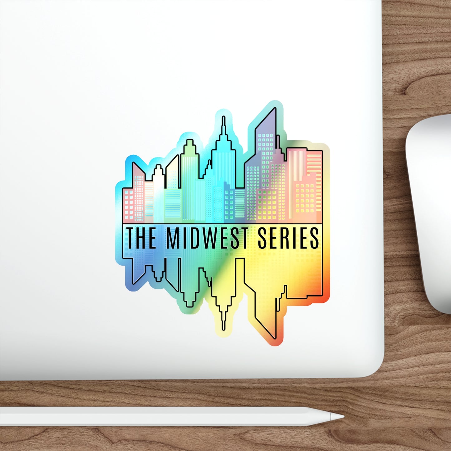 The Midwest Series Holographic Die-cut Stickers