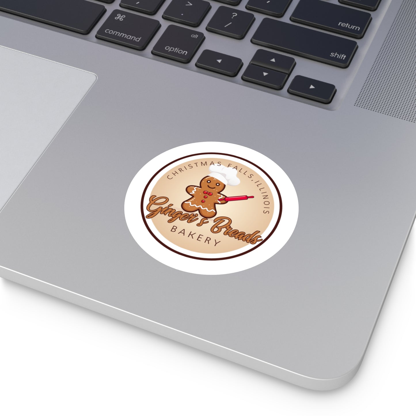 Ginger's Breads Round Stickers