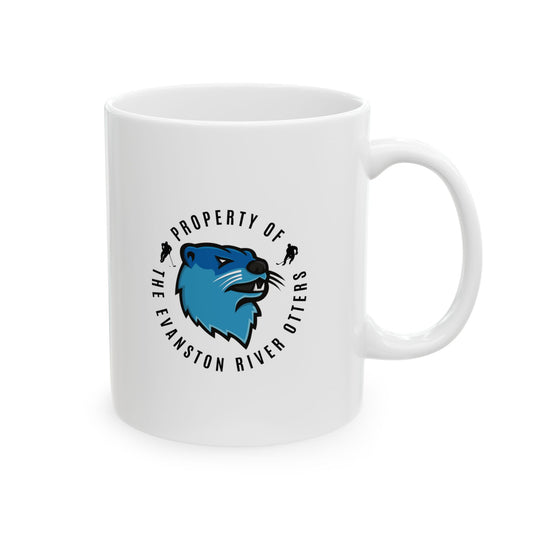 Property of the Evanston River Otters Ceramic Mug, (11oz, 15oz)