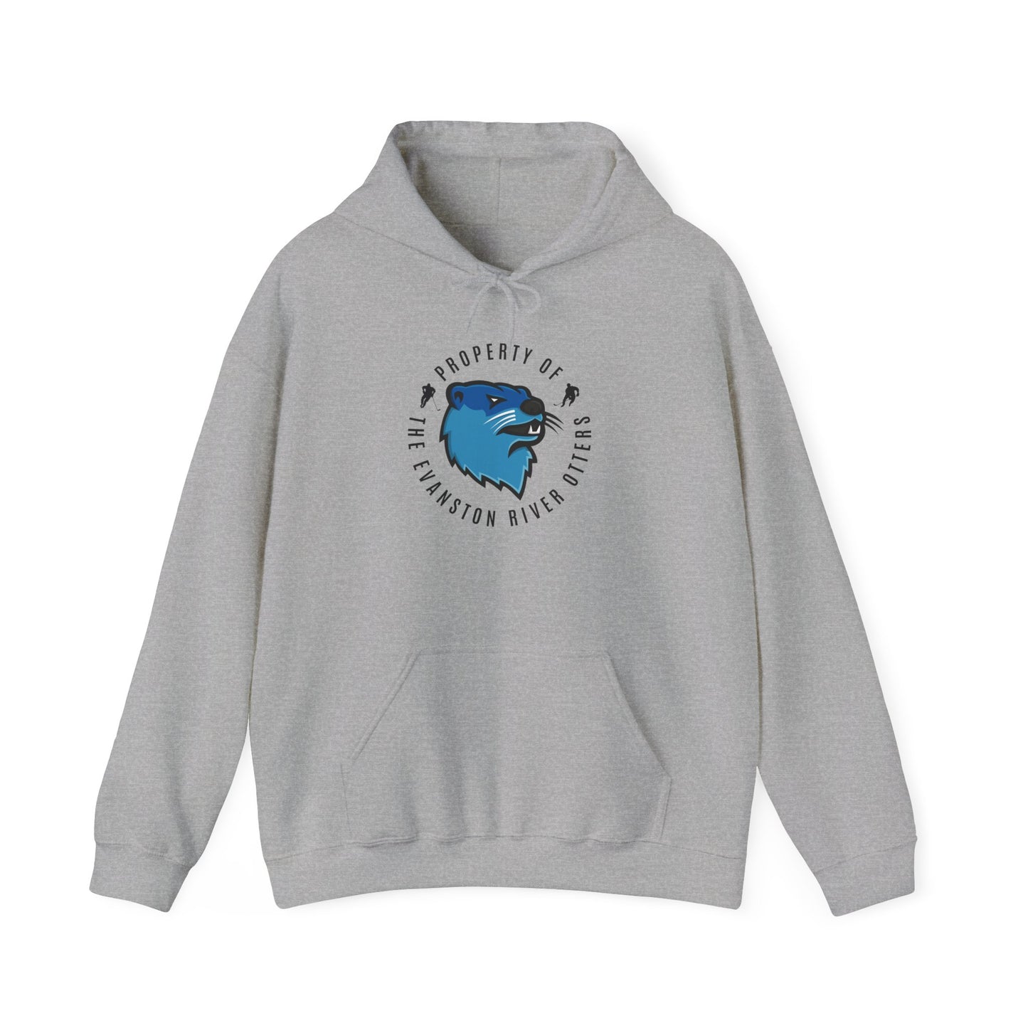 Property of the Evanston River Otters Unisex Hooded Sweatshirt