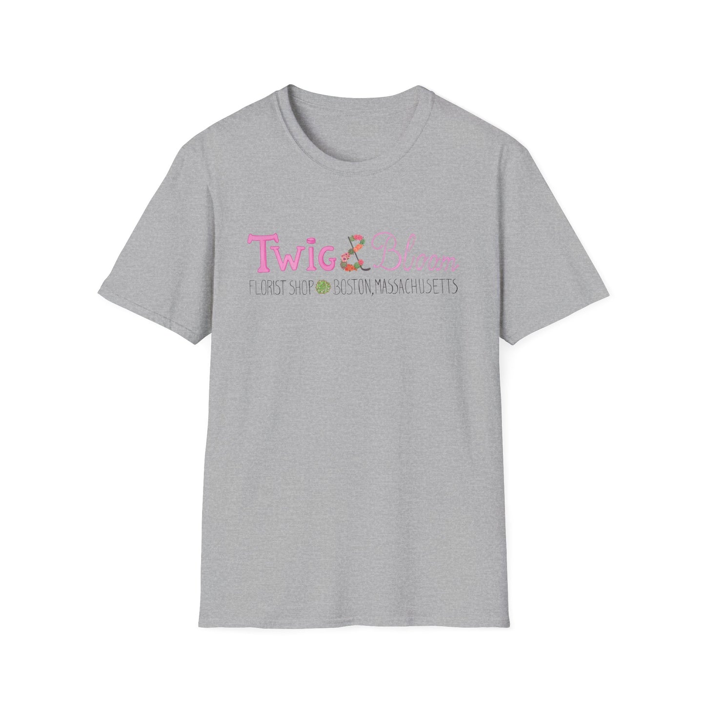 Twig & Bloom Unisex Softstyle T-Shirt