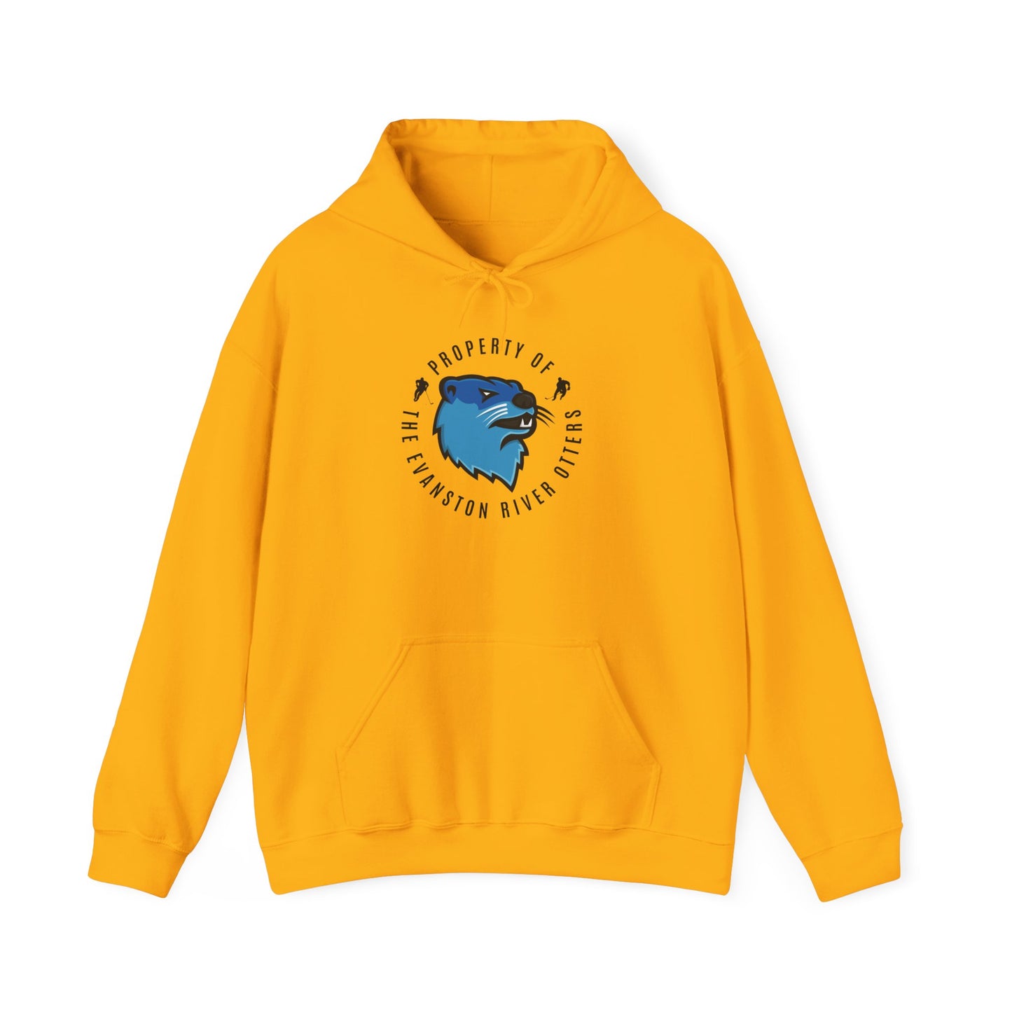 Property of the Evanston River Otters Unisex Hooded Sweatshirt