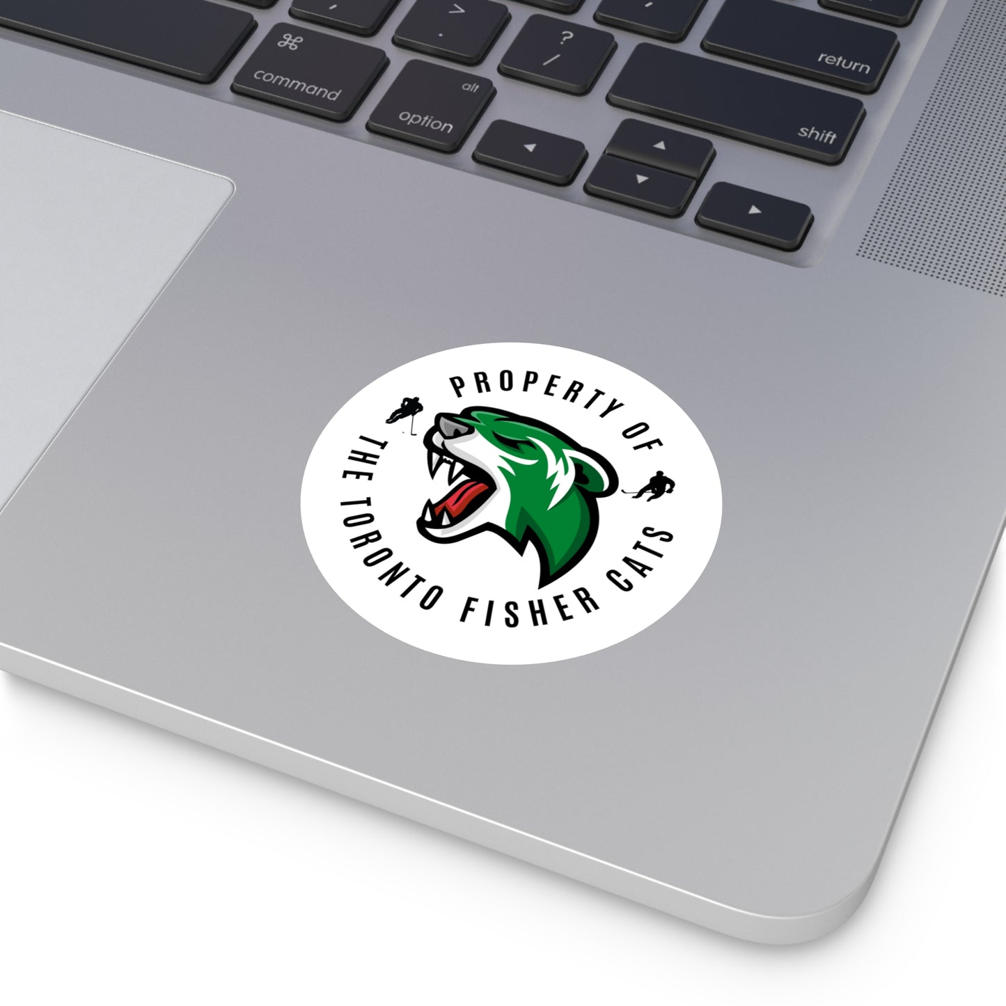 Property of the Toronto Fisher Cats Round Stickers