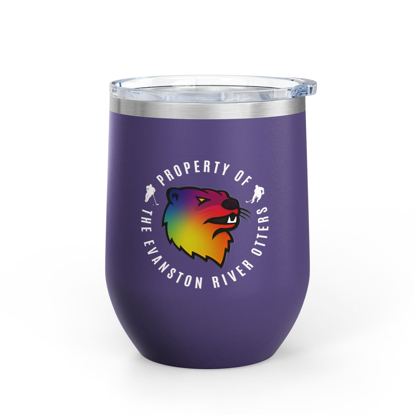 Pride Logo - Evanston River Otters Insulated Tumbler, 12oz