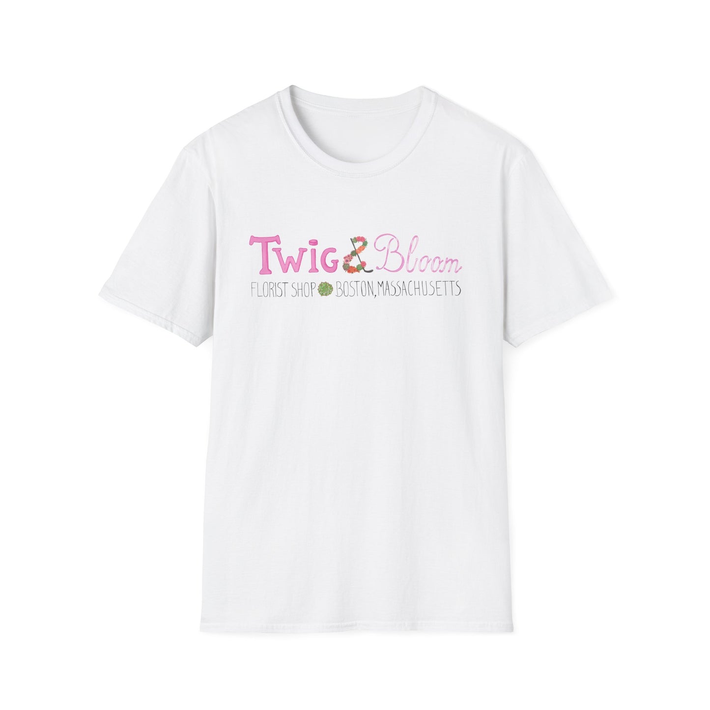 Twig & Bloom Unisex Softstyle T-Shirt