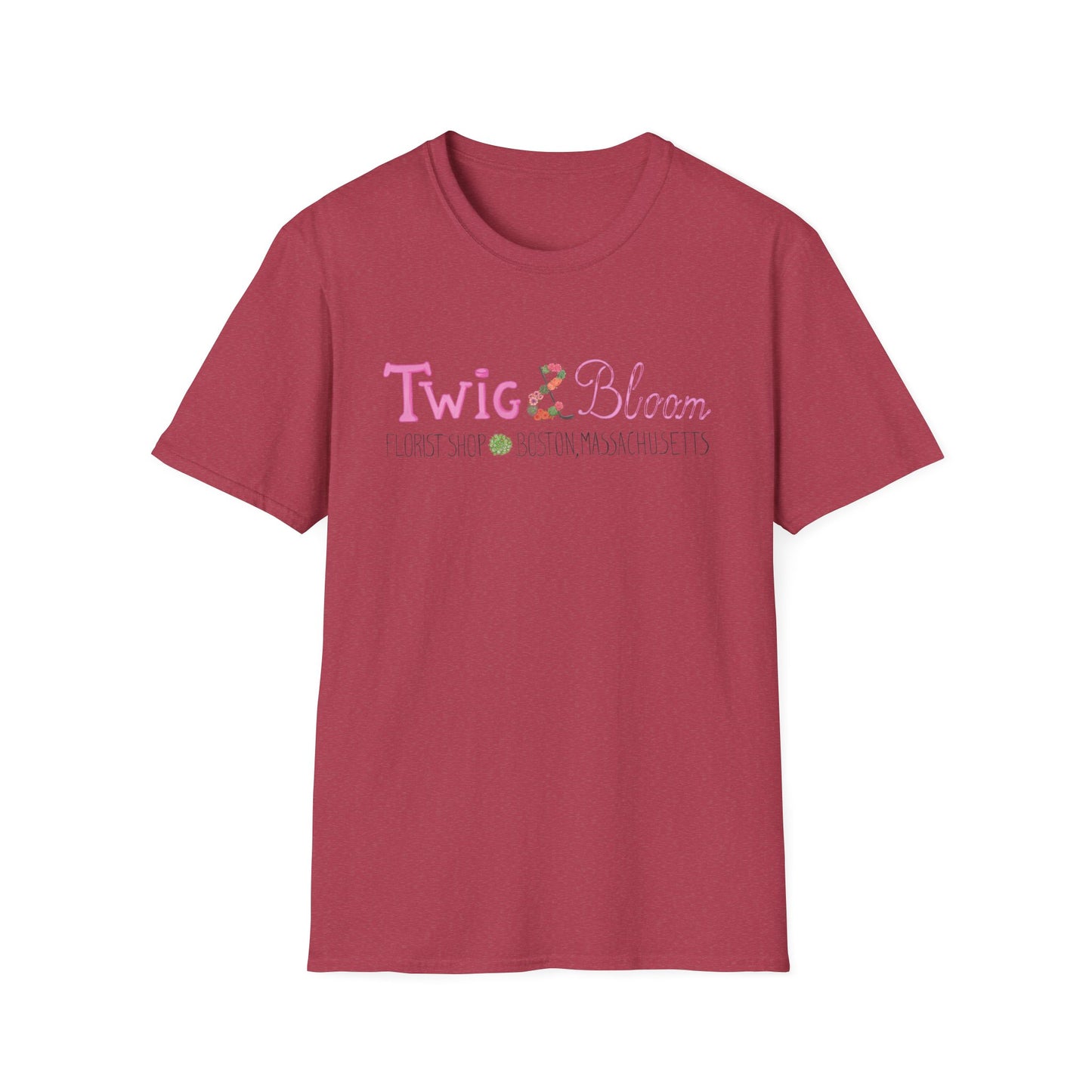 Twig & Bloom Unisex Softstyle T-Shirt