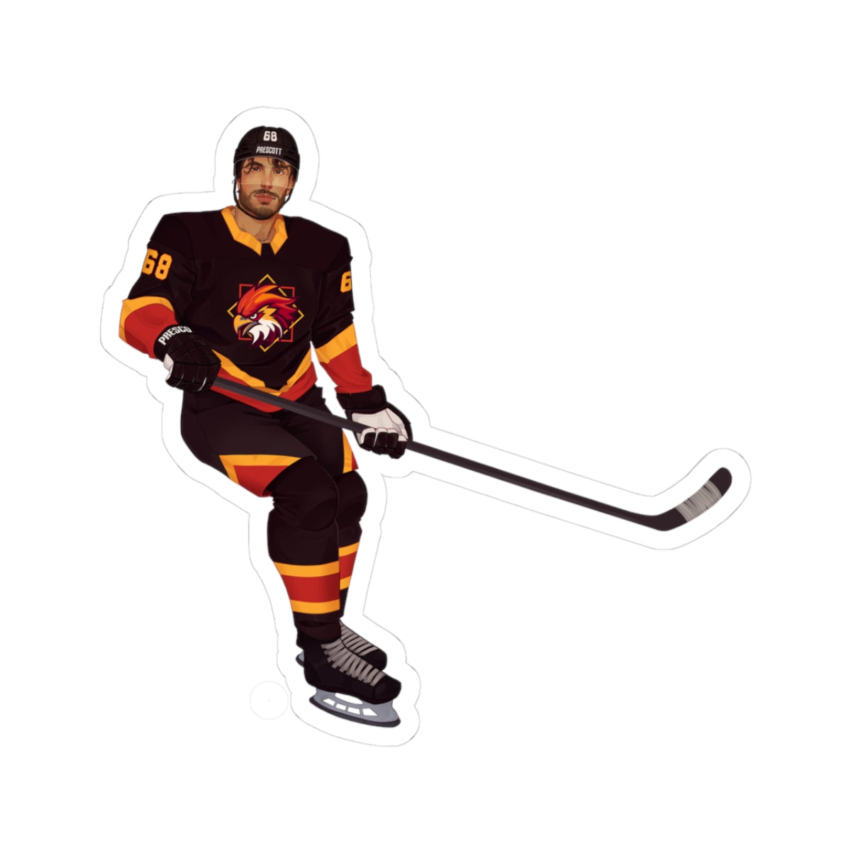 Rafael Moon Sticker