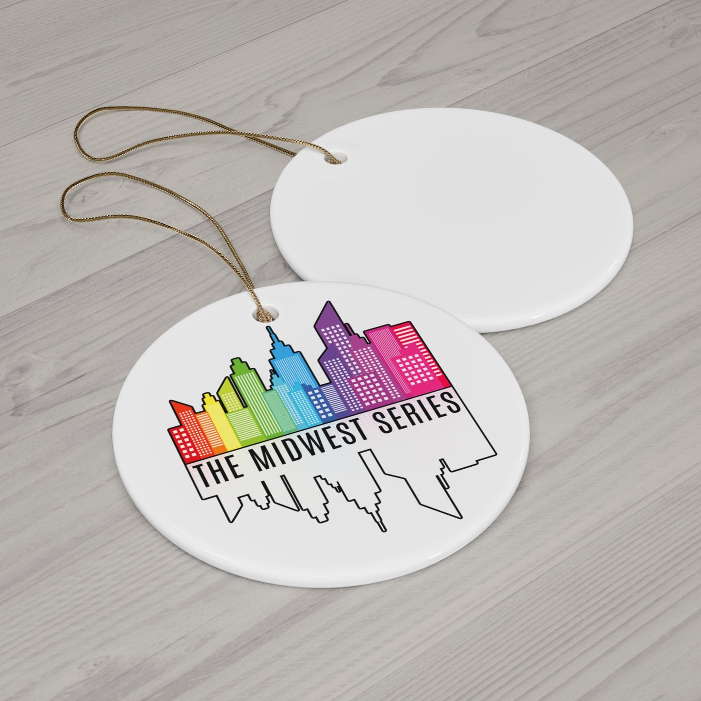 The Midwest Series Ceramic Ornament