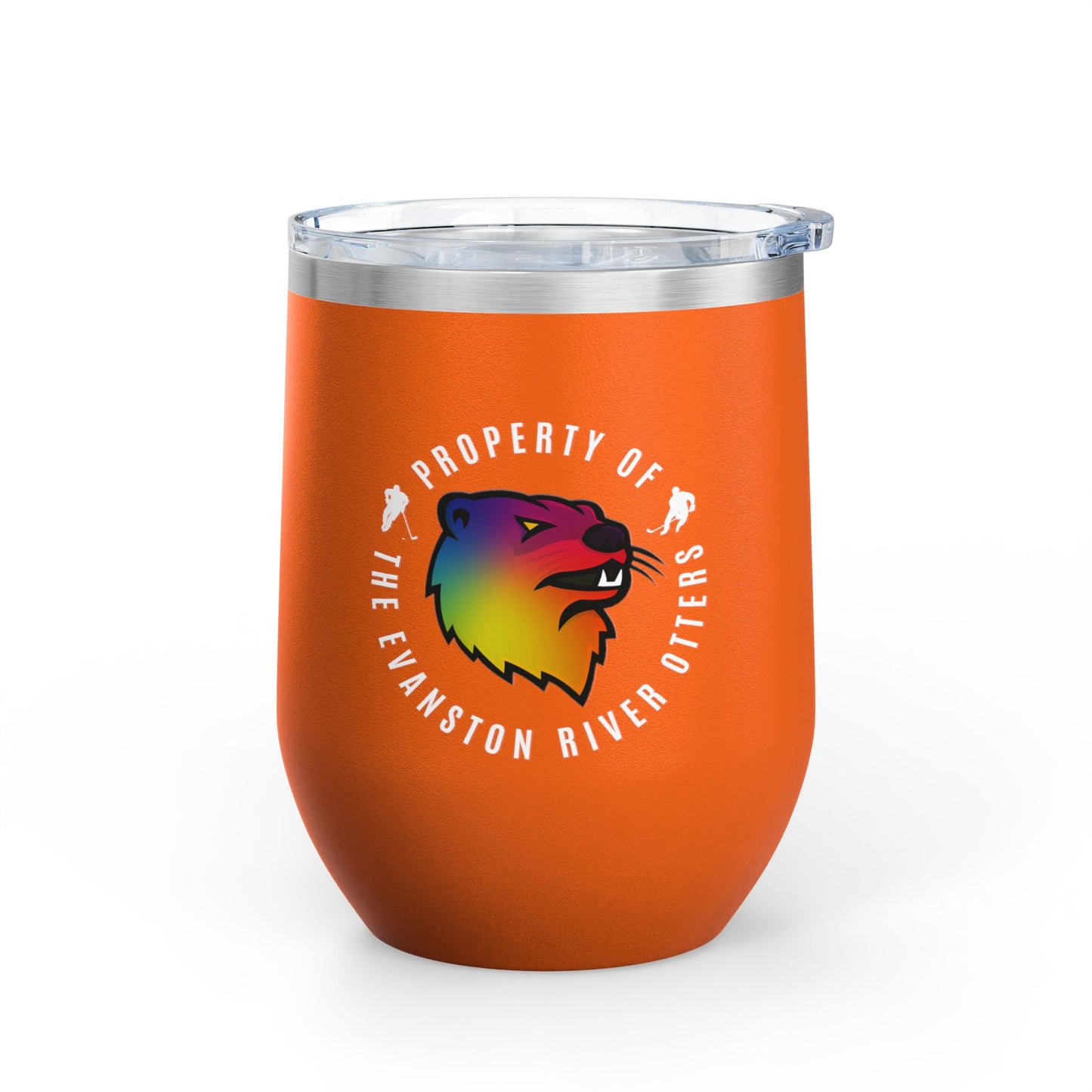 Pride Logo - Evanston River Otters Insulated Tumbler, 12oz