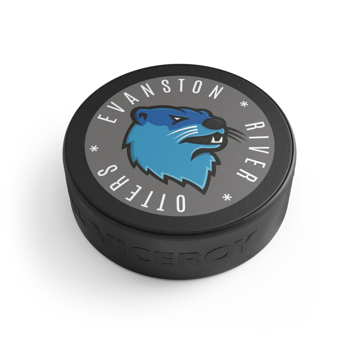 Evanston River Otters Hockey Puck