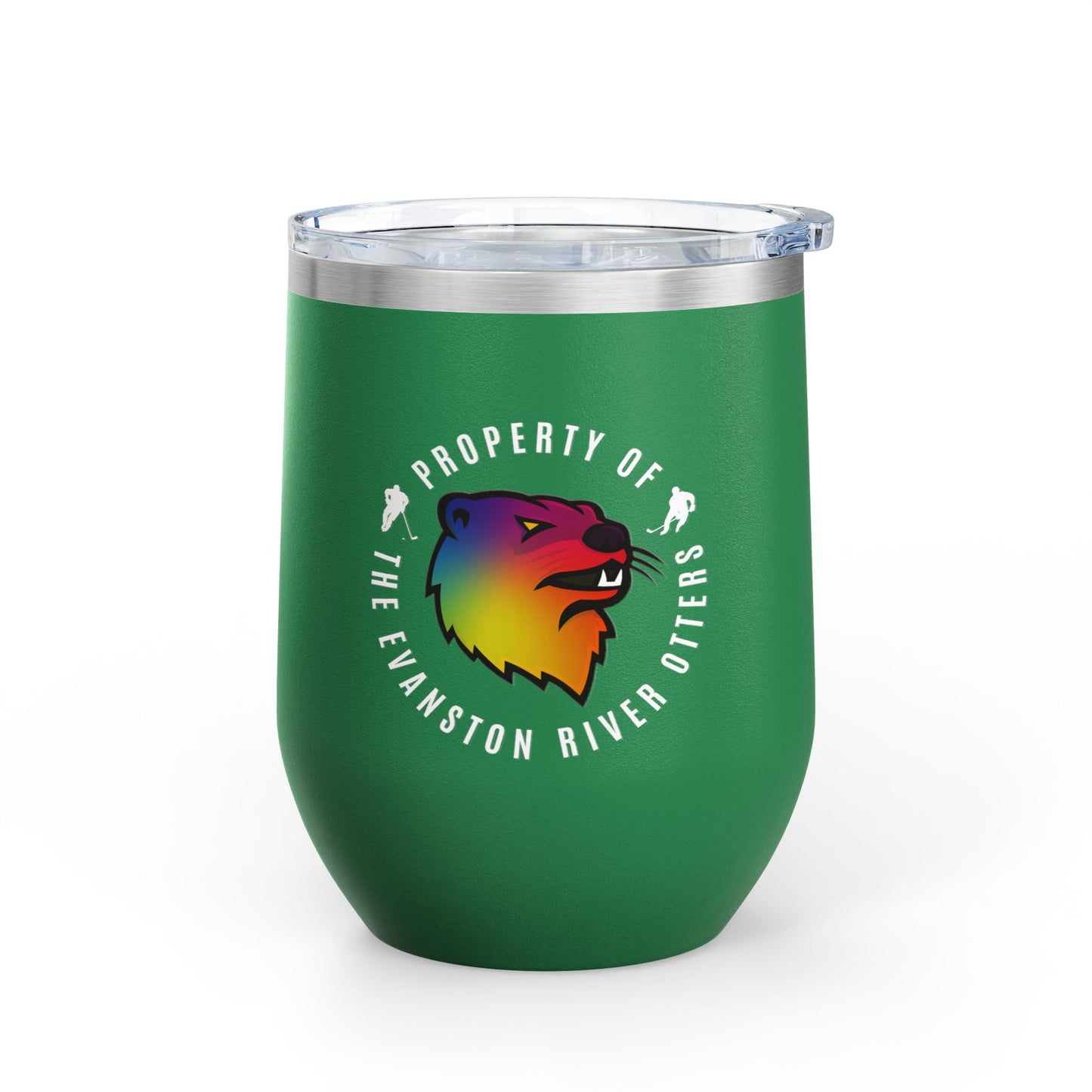 Pride Logo - Evanston River Otters Insulated Tumbler, 12oz