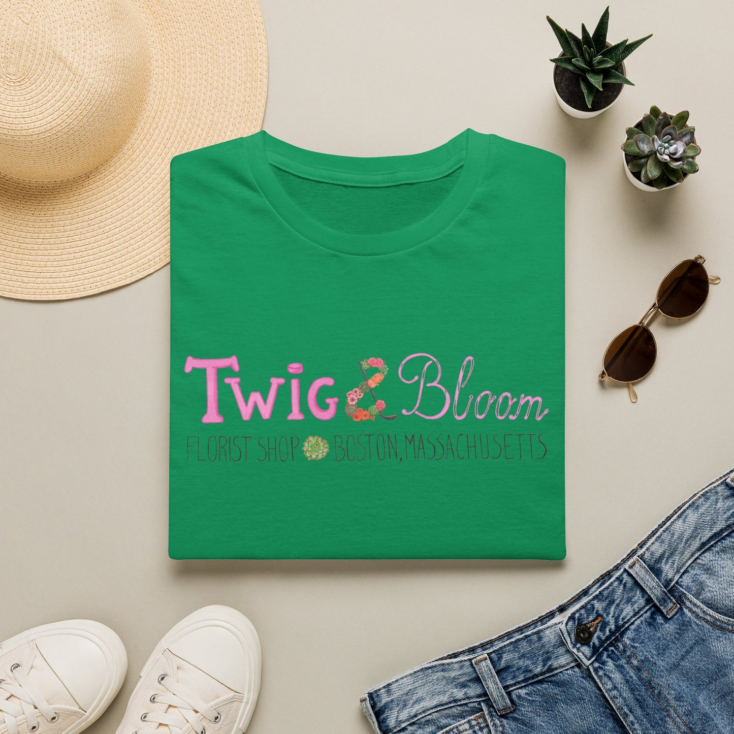 Twig & Bloom Unisex Softstyle T-Shirt