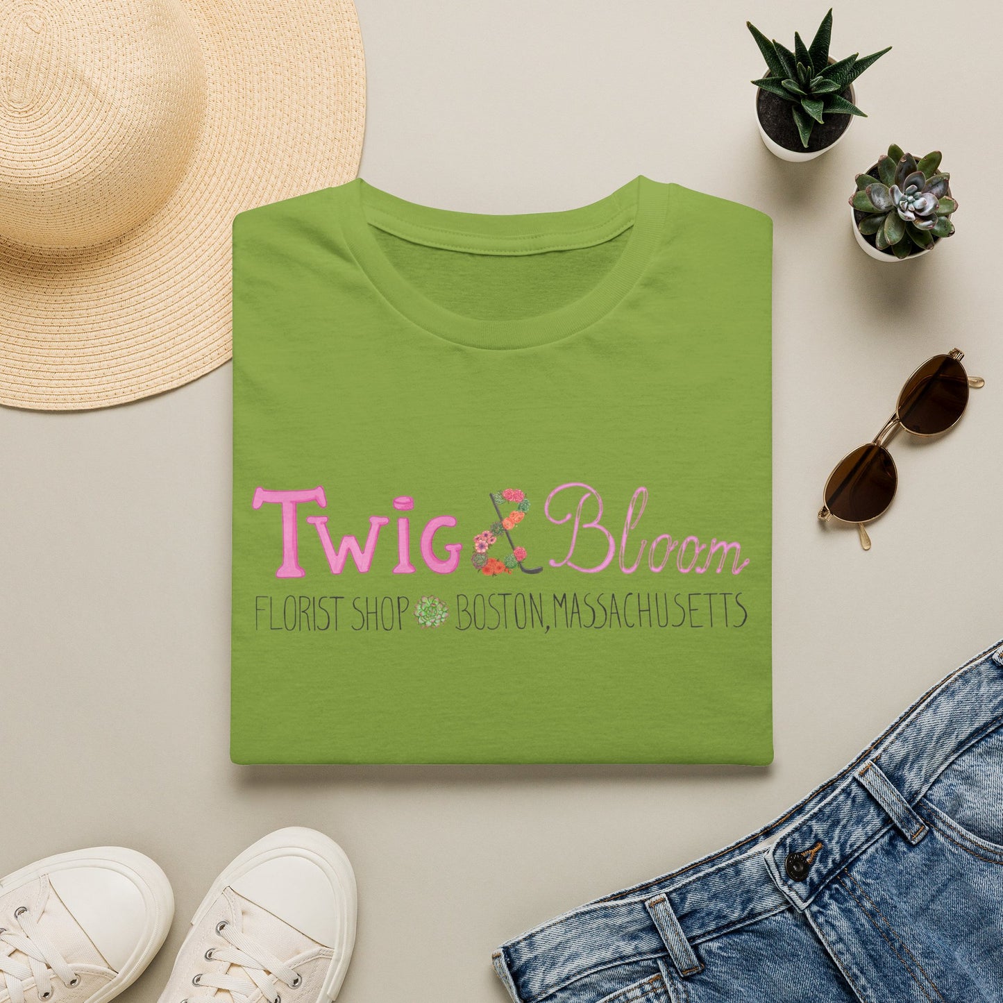 Twig & Bloom Unisex Softstyle T-Shirt