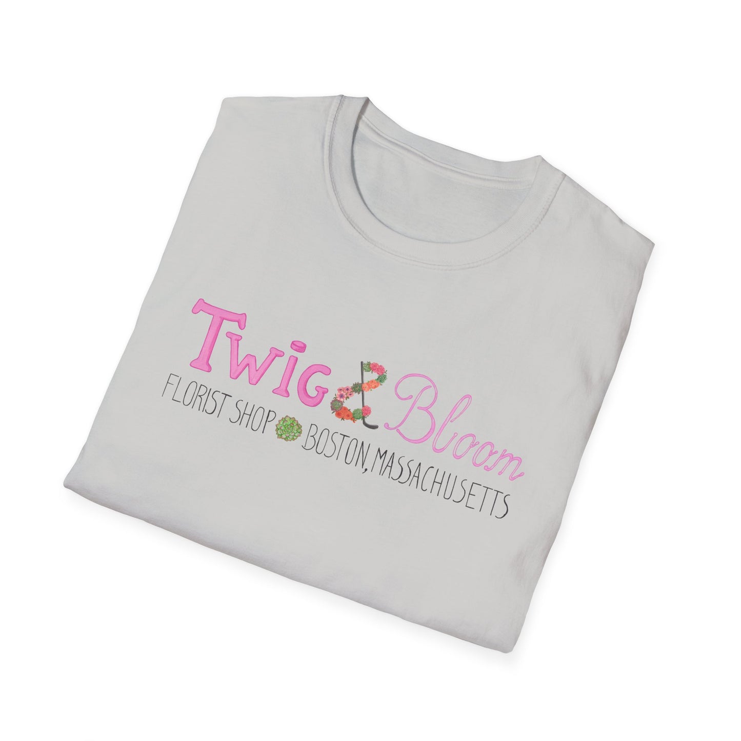 Twig & Bloom Unisex Softstyle T-Shirt