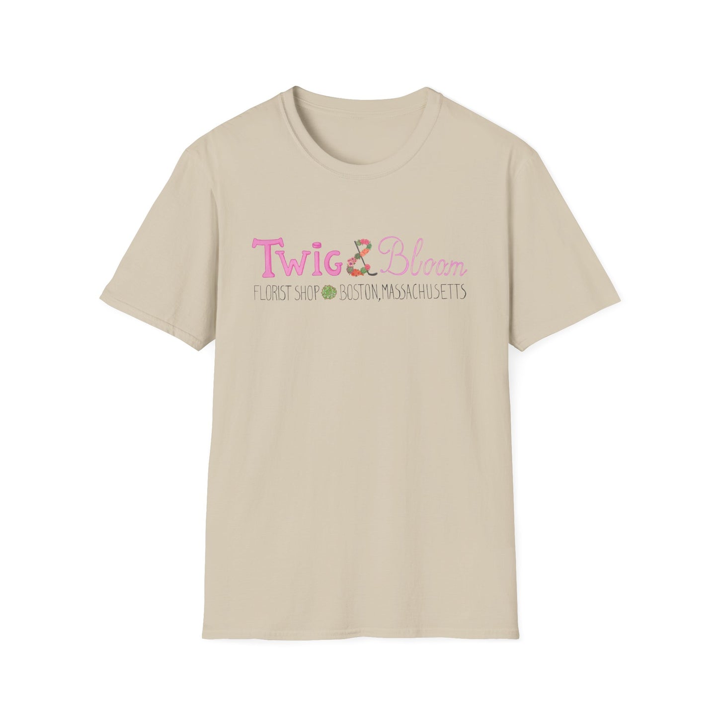Twig & Bloom Unisex Softstyle T-Shirt