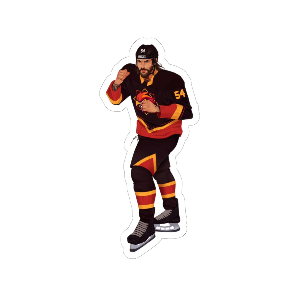 Luke Crawford Sticker